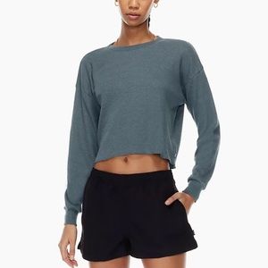 TNA Waffle Crew Boxy Longsleeve